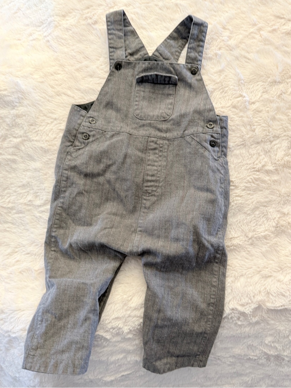 F.A.O. Schwarz Infant Boy overalls Sz 12 mo baby boy overalls